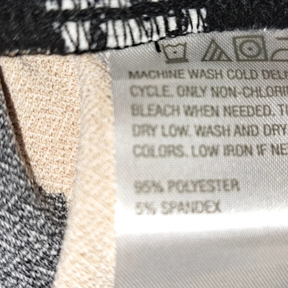 IMAN Print Pull On Pants Women's Size XL Tall #127 - Picture 6 of 8